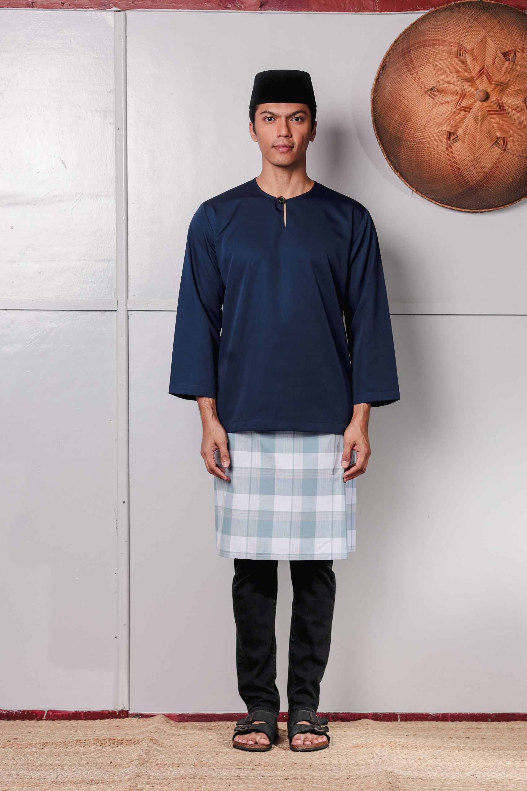 SAMPANA PLAIN - NAVY BLUE